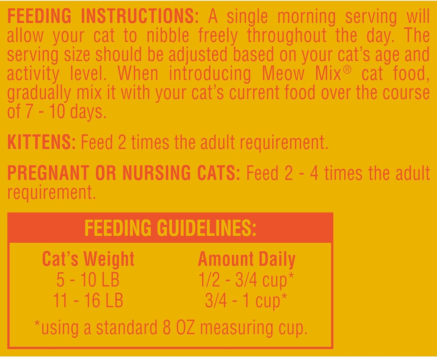 Meow Mix Original Choice Dry Cat Food, 6.3 Pound Bag