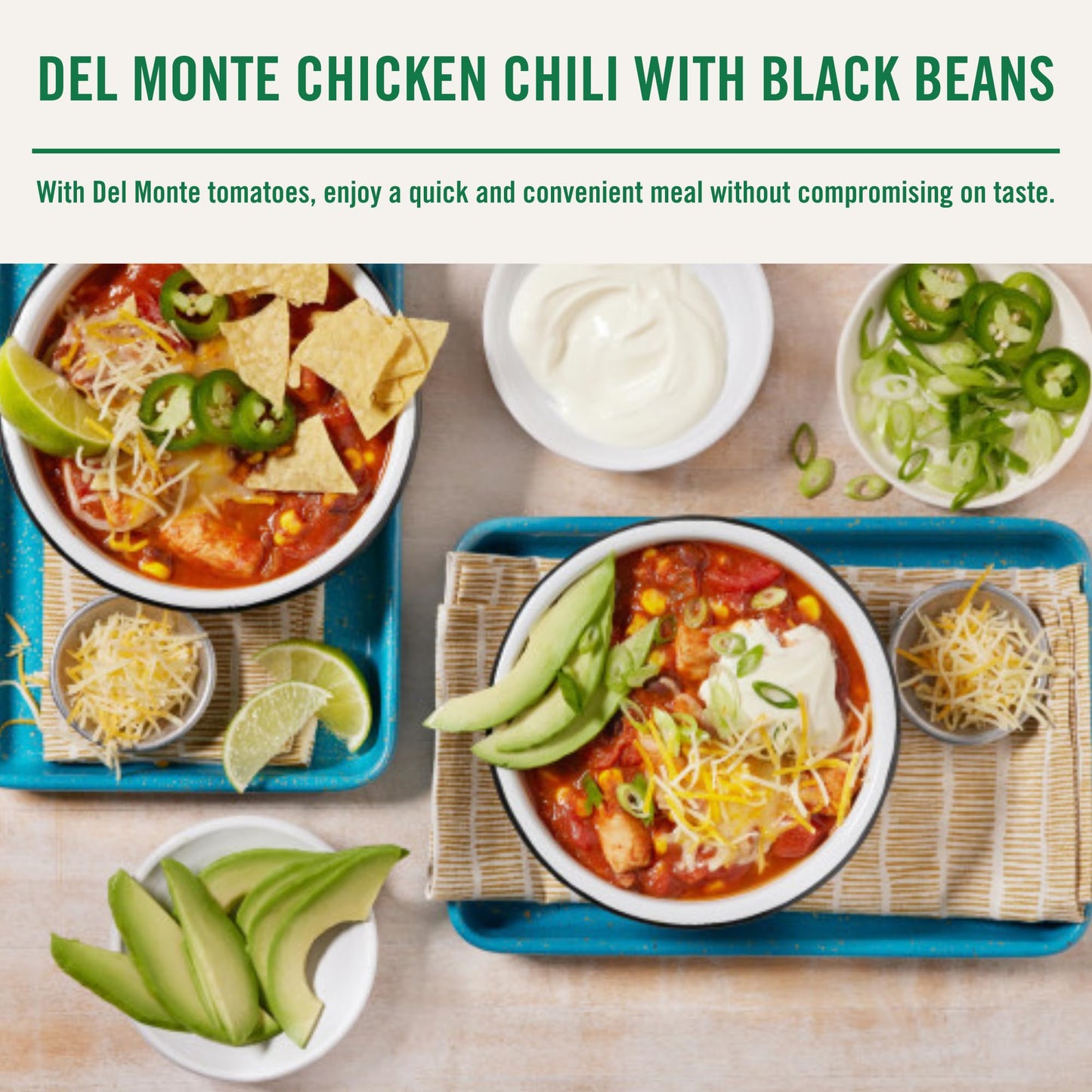 Del Monte Canned Diced Tomatoes Zesty Chili Style, 14.5 Ounce