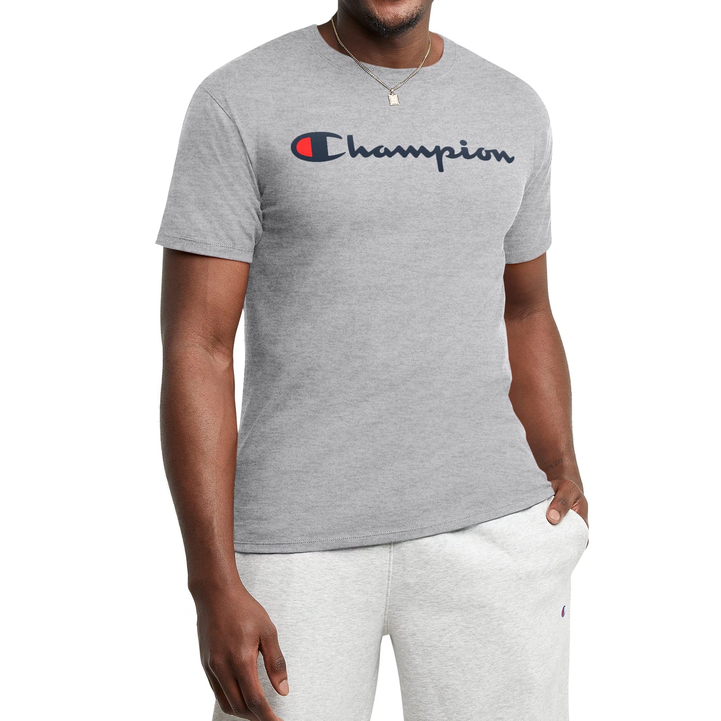 Champion Men's T-shirt, Classic Tee for Men, Men's T-shirt, Men's Tee (Reg. Or Big & Tall)