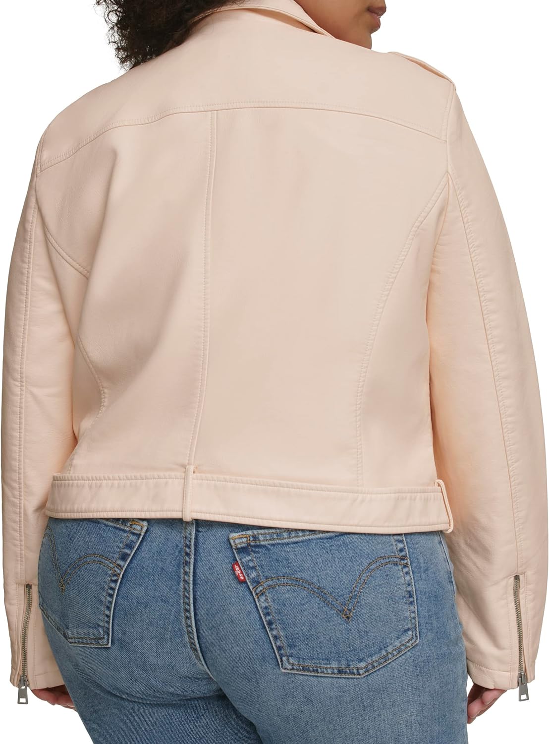 Levi's Women's Belted Faux Leather Moto Jacket (Regular & Plus Size)