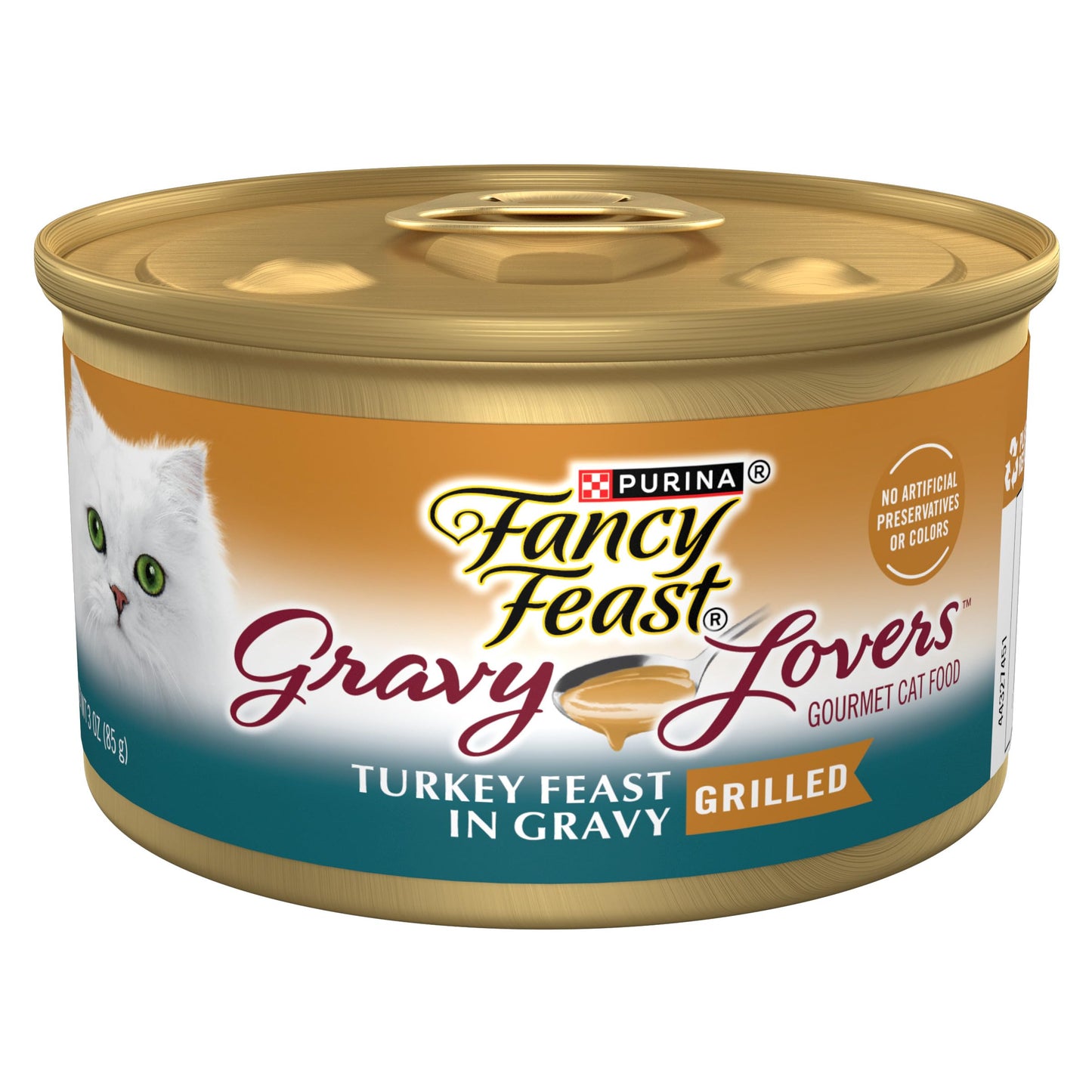 Purina Fancy Feast Gravy Lovers Poultry and Beef Gourmet Wet Cat Food Variety Pack - (Pack of 24) 3 oz. Cans