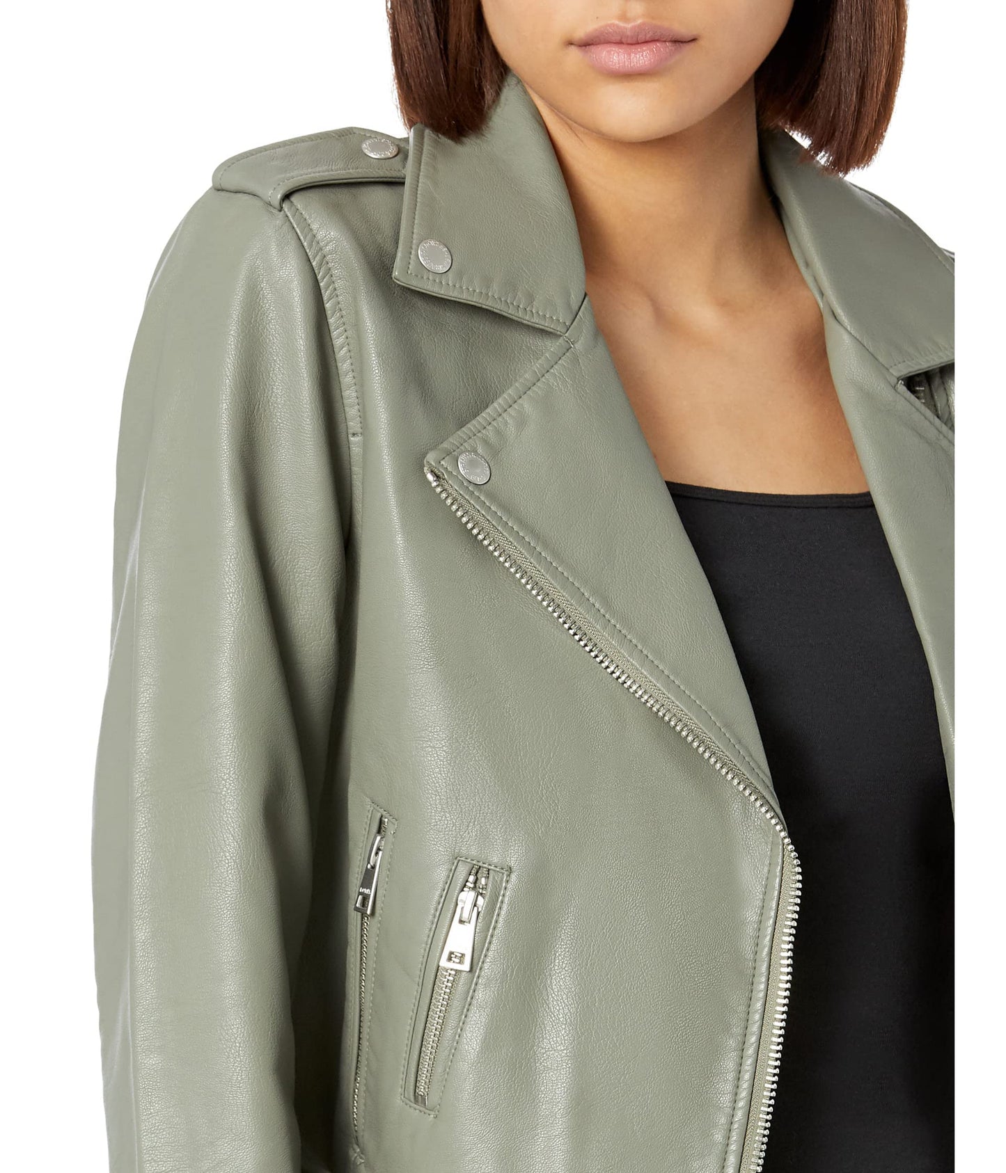 Levi's Women's Belted Faux Leather Moto Jacket (Regular & Plus Size)