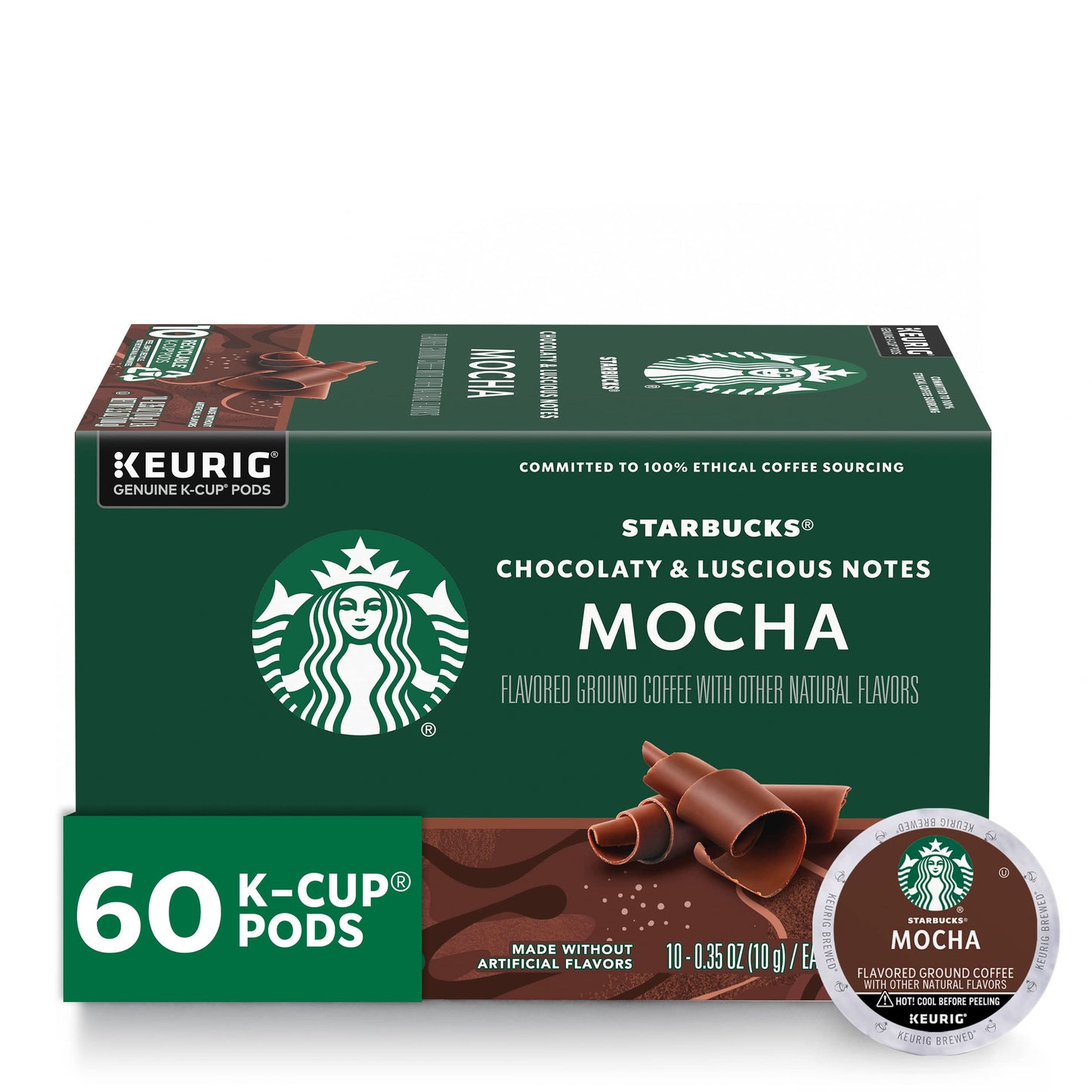 Starbucks K-Cup Coffee Pods—Medium Roast Coffee—Pike Place Roast for Keurig Brewers—100% Arabica—4 boxes (96 pods total)