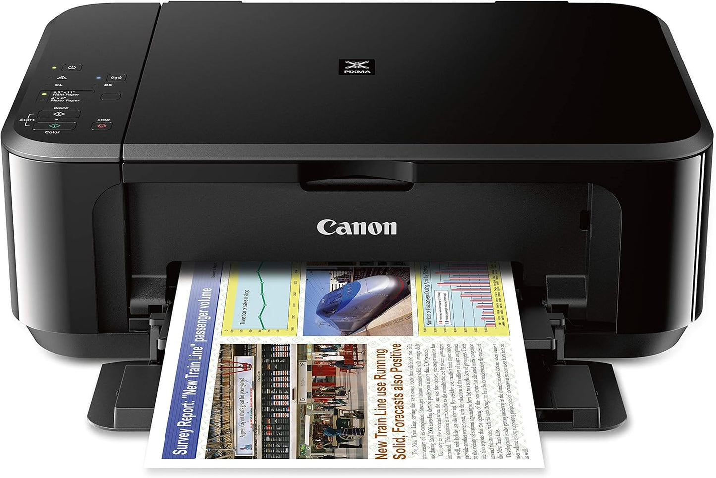 Canon Pixma MG3620 Wireless All-In-One Color Inkjet Printer with Mobile and Tablet Printing, Black