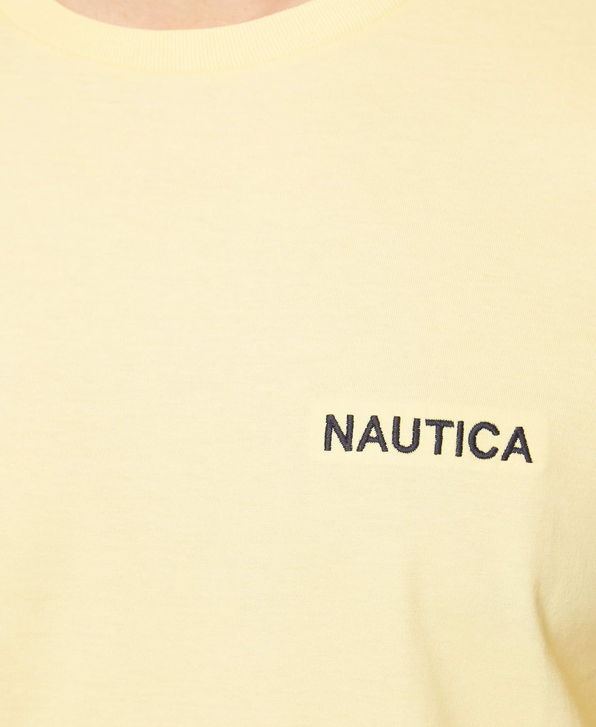 Nautica Men's Short Sleeve Solid Crew Neck T-Shirt