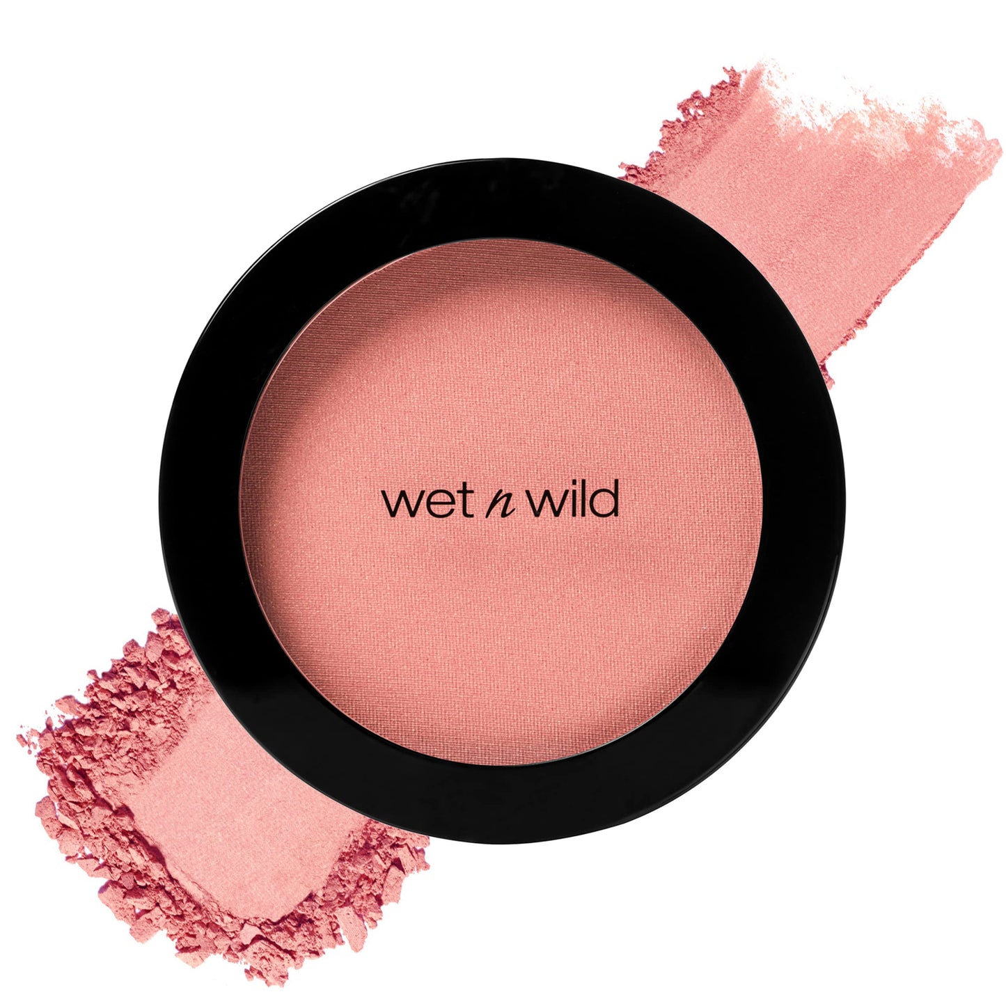 wet n wild Color Icon Blush, Effortless Glow & Seamless Blend infused with Luxuriously Smooth Jojoba Oil, Sheer Finish with a Matte Natural Glow, Cruelty-Free & Vegan - Pinch Me Pink