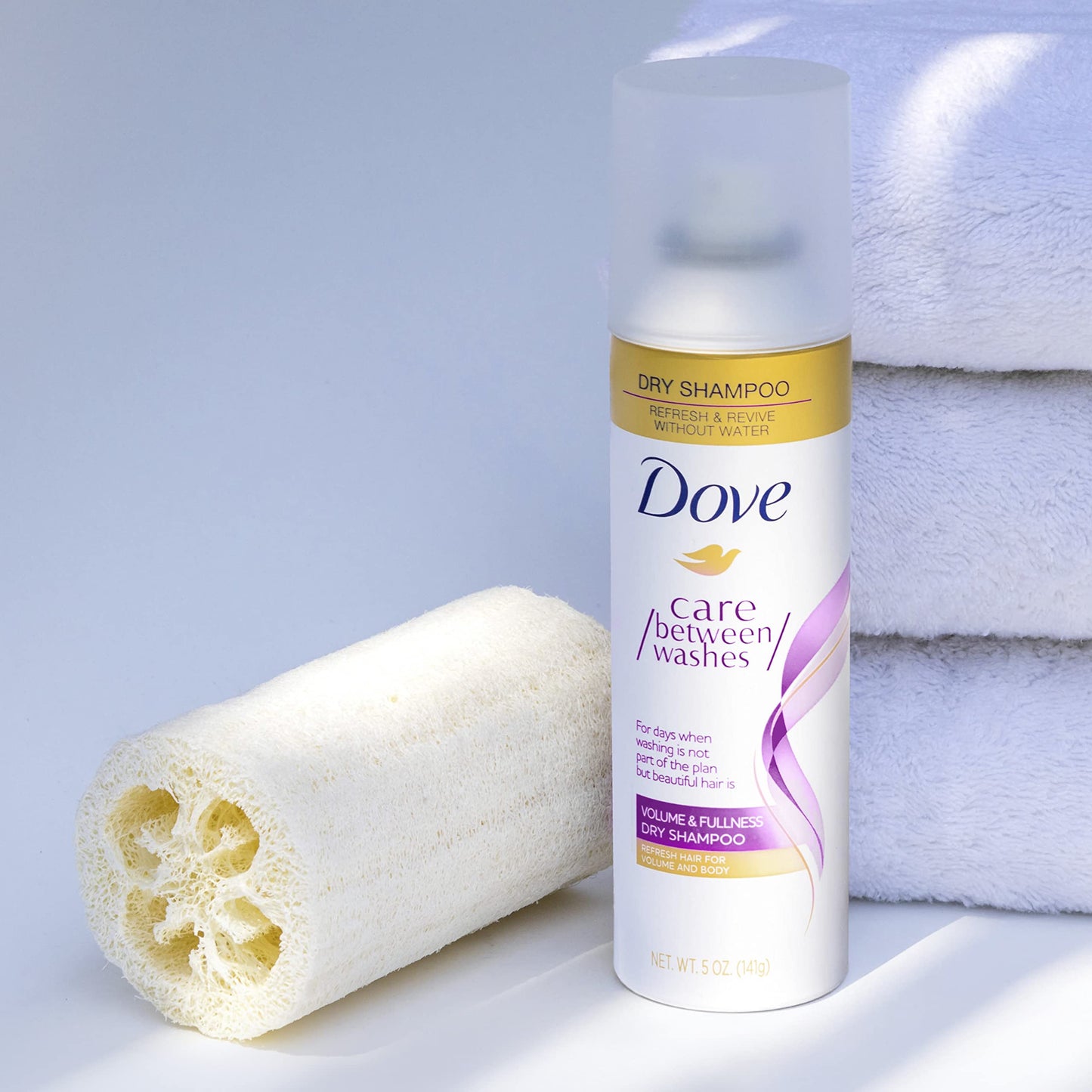 Dove Dry Shampoo Volume & Fullness for Oily Hair for Refreshed Hair 5 oz(Pack of 2)