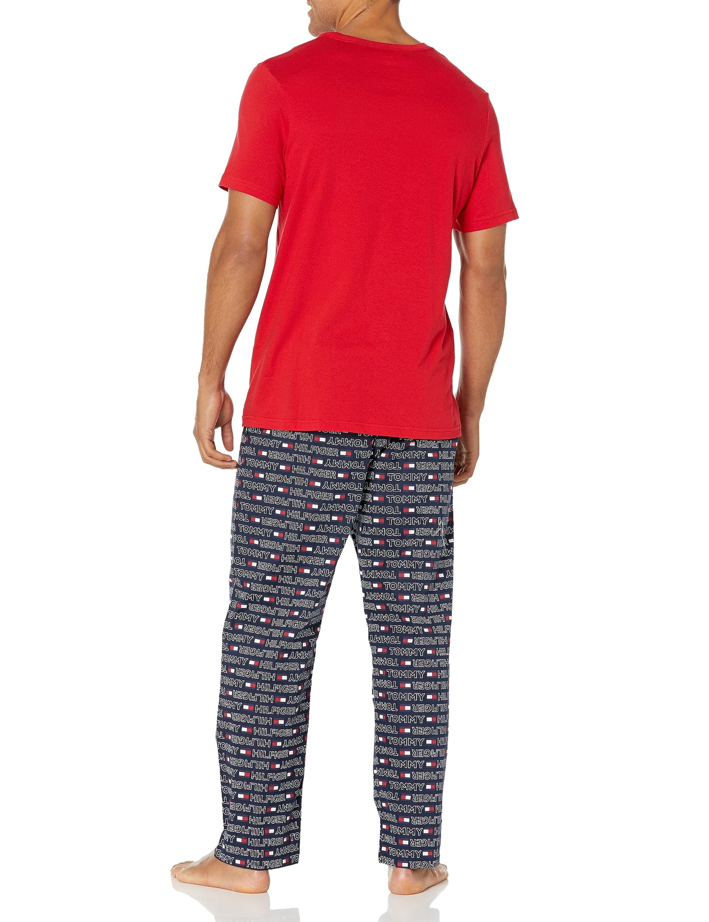 Tommy Hilfiger Poplin Sleep Set Mens