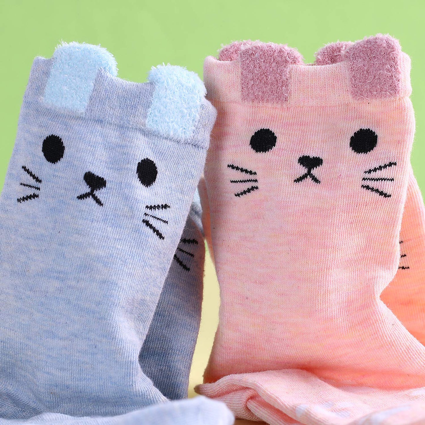 Jeasona Women's Cat Socks Cat Gifts Cute Animal Socks Dog Owl Gifts for Women