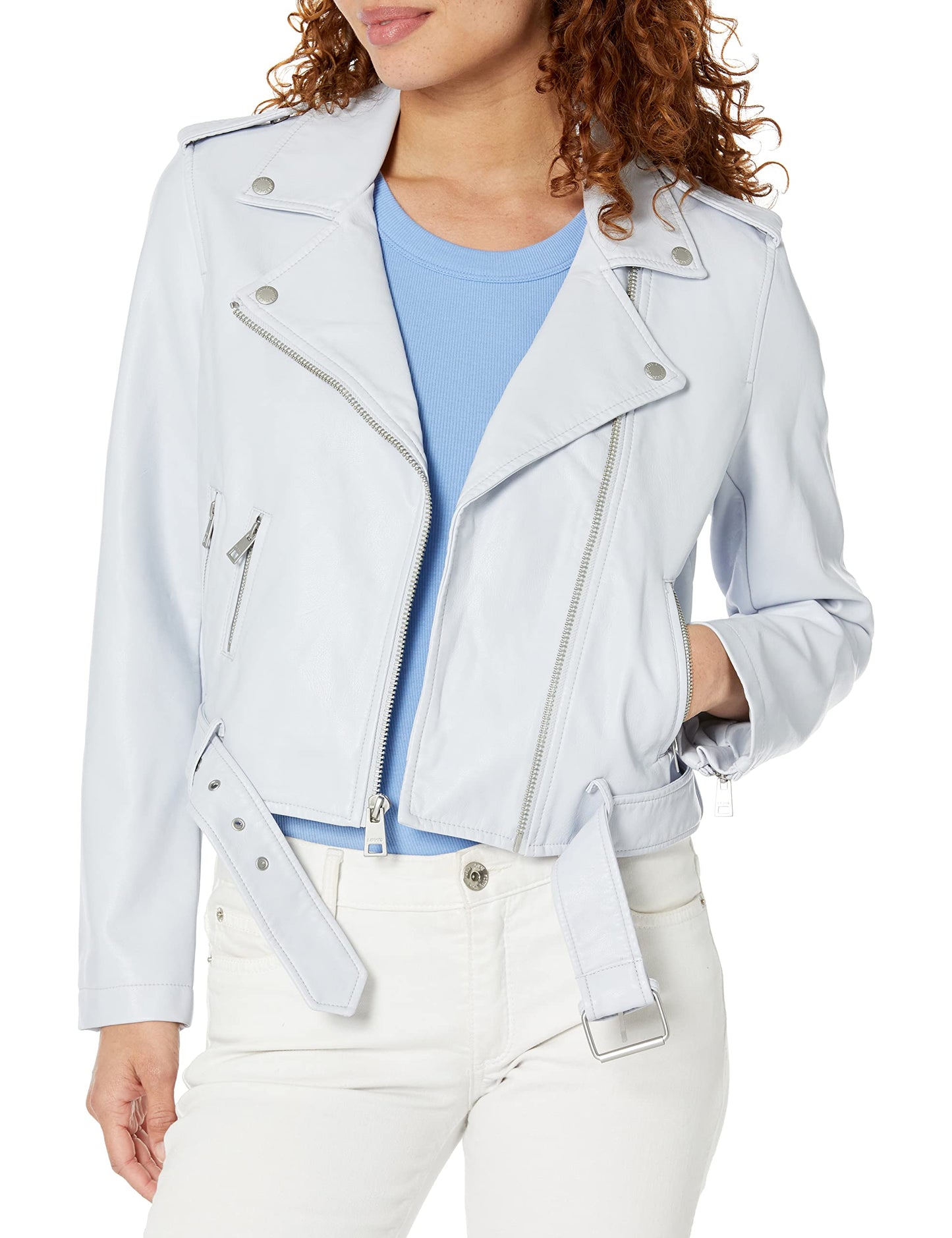 Levi's Women's Belted Faux Leather Moto Jacket (Regular & Plus Size)