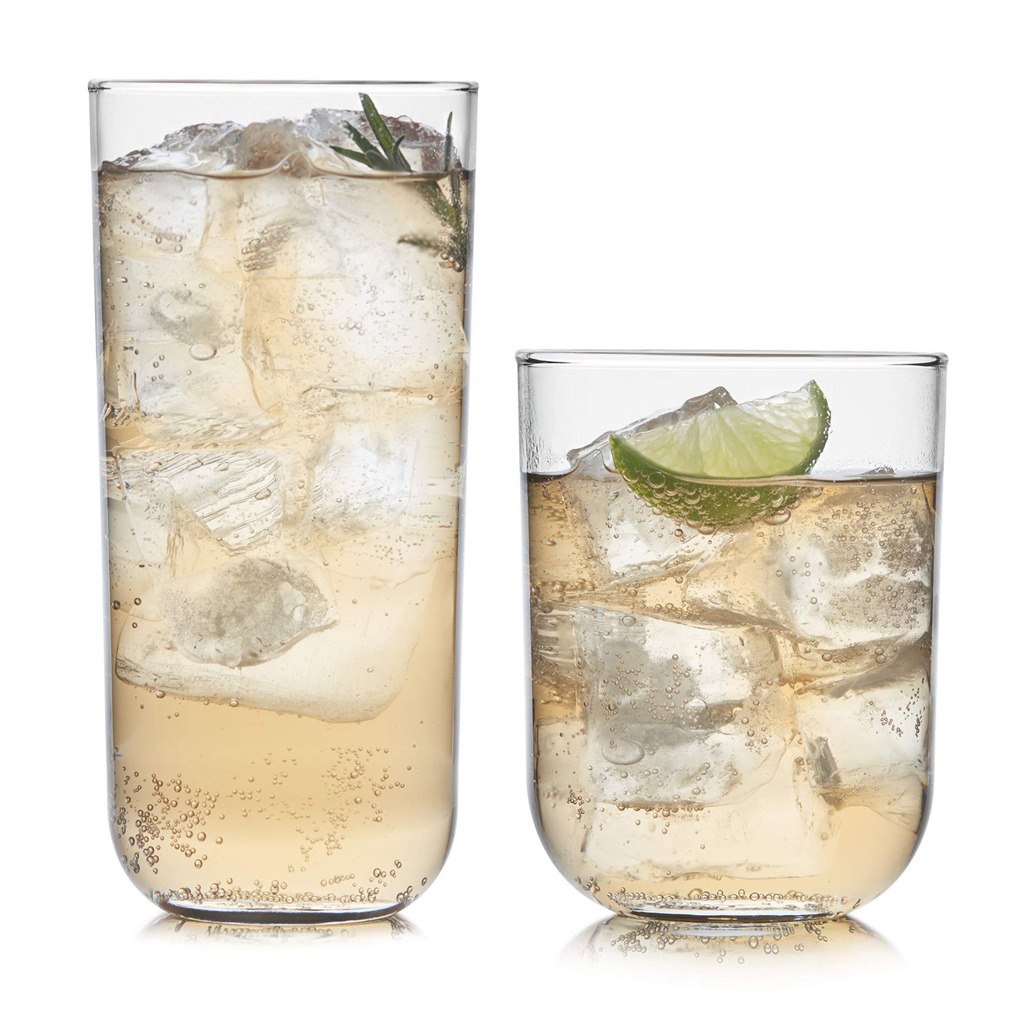 Libbey Ascent 16-Piece Tumbler and Rocks Glass Set