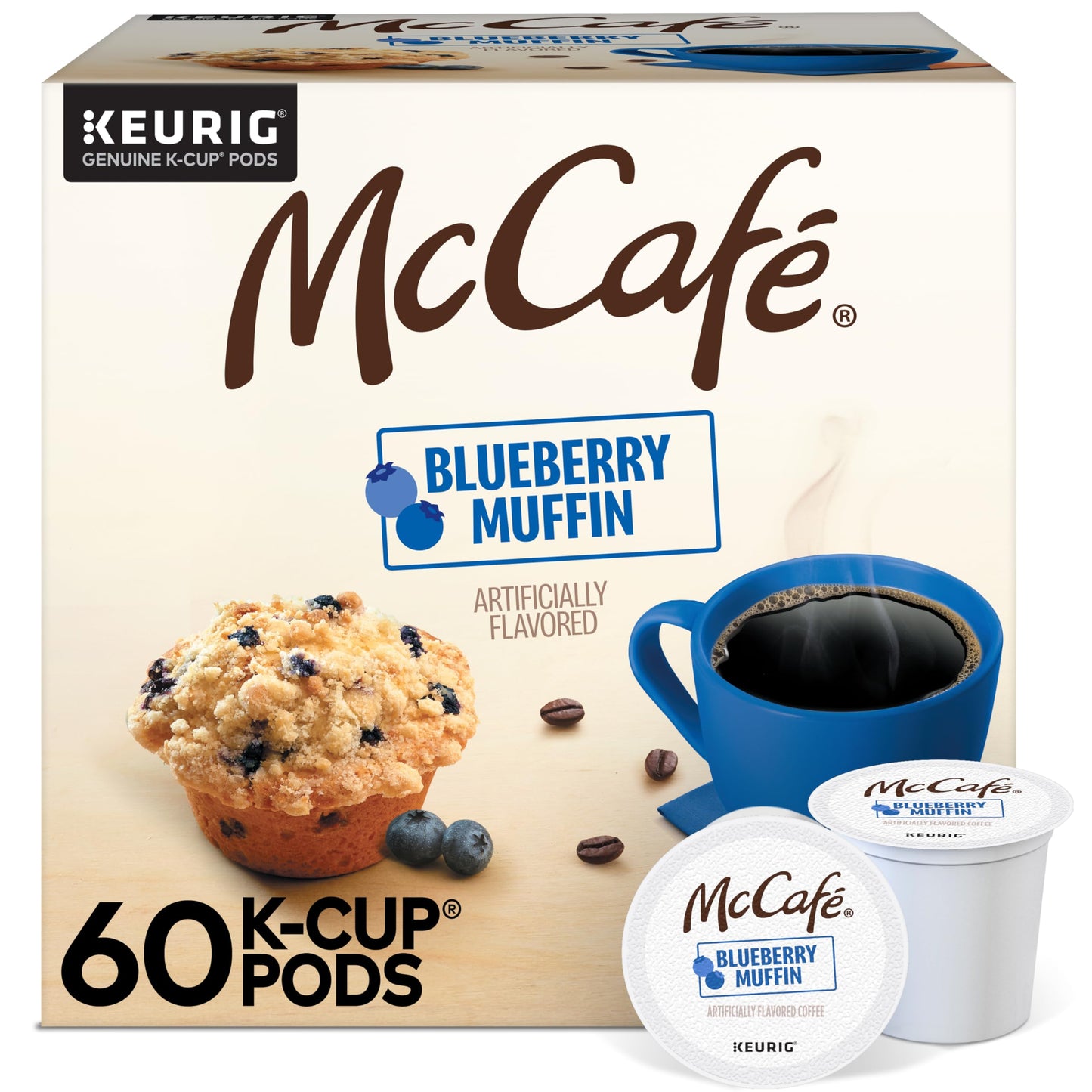 McCafe Premium Roast Coffee, Keurig Single Serve K-Cup Pods, Medium Roast, 24 Count (Pack of 4)