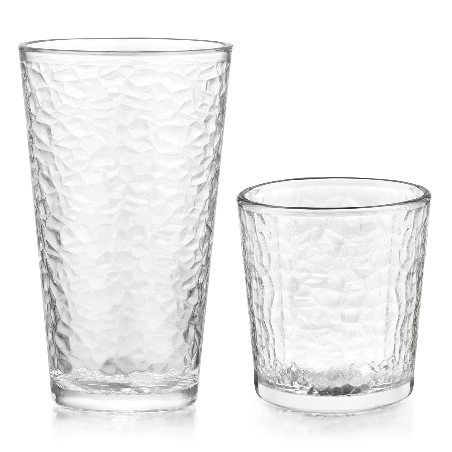 Libbey Ascent 16-Piece Tumbler and Rocks Glass Set