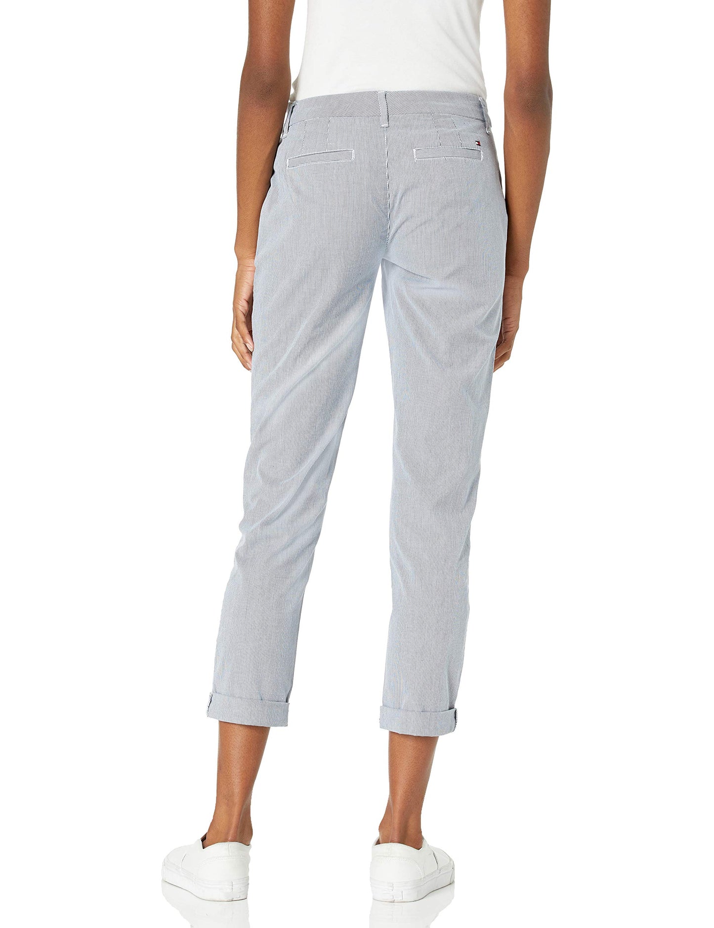 Tommy Hilfiger Hampton Chino Pants Lightweight Pants With Relaxed Fit Womens