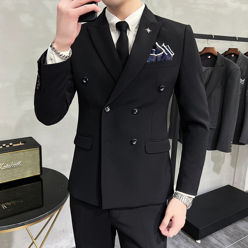 Men's Business Formal High-grade British Style Suit For Men