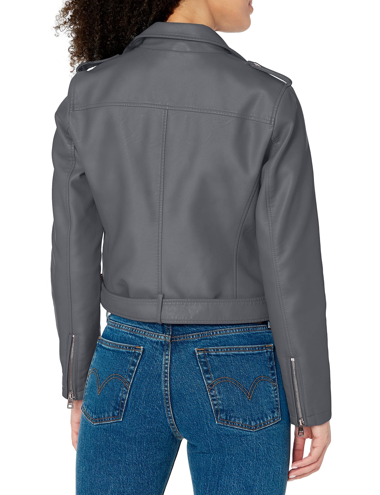 Levi's Women's Belted Faux Leather Moto Jacket (Regular & Plus Size)