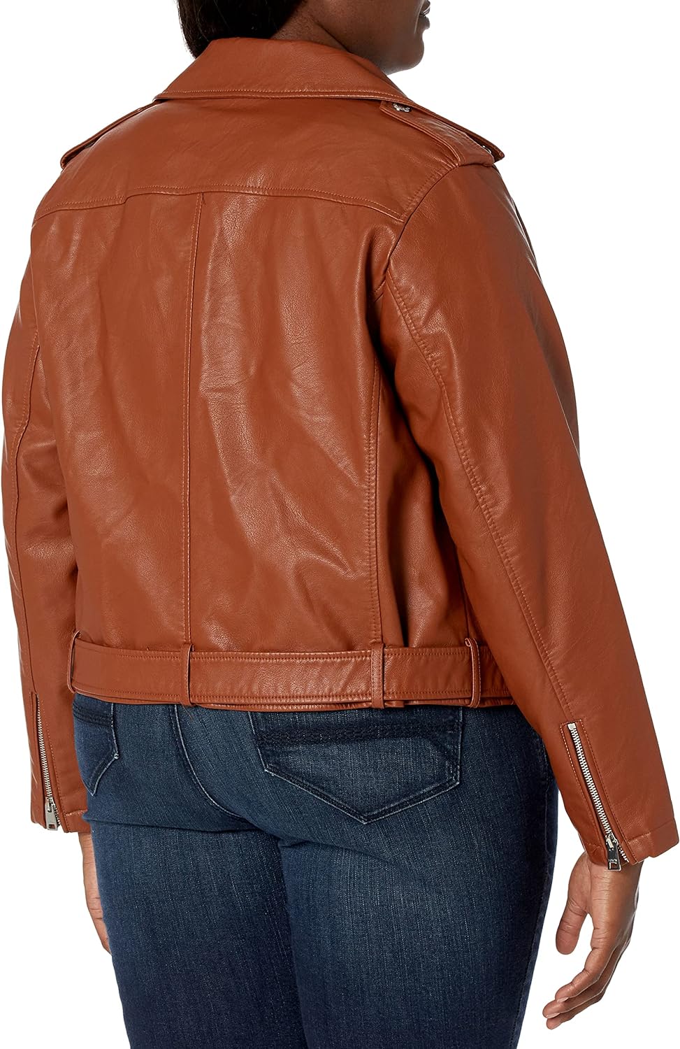 Levi's Women's Belted Faux Leather Moto Jacket (Regular & Plus Size)