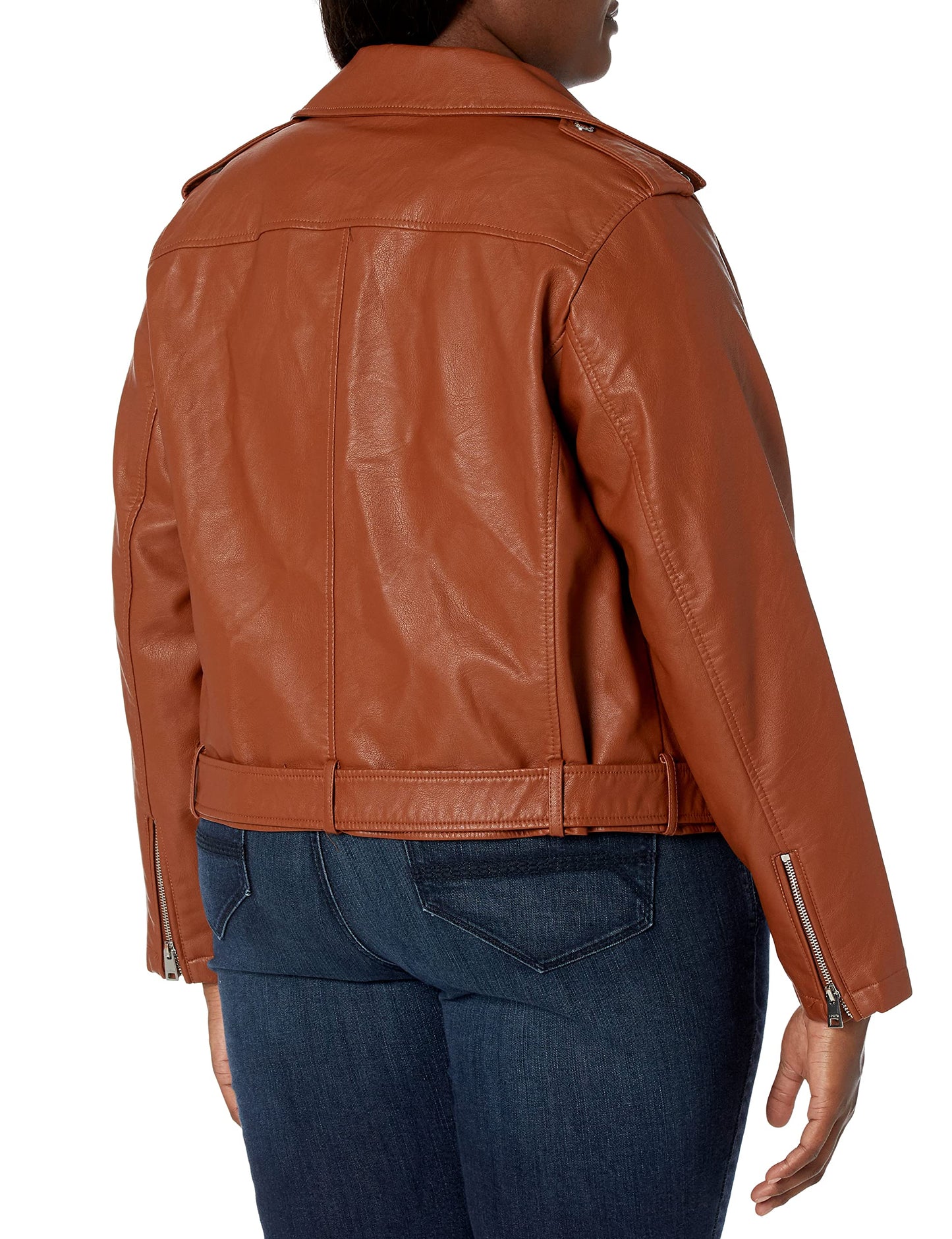 Levi's Women's Belted Faux Leather Moto Jacket (Regular & Plus Size)