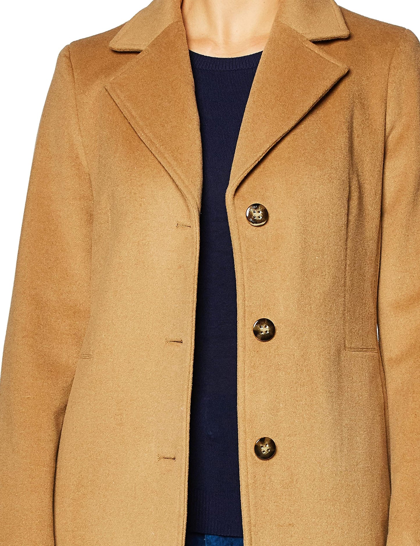 Calvin Klein Women's Classic Cashmere Wool Blend Coat