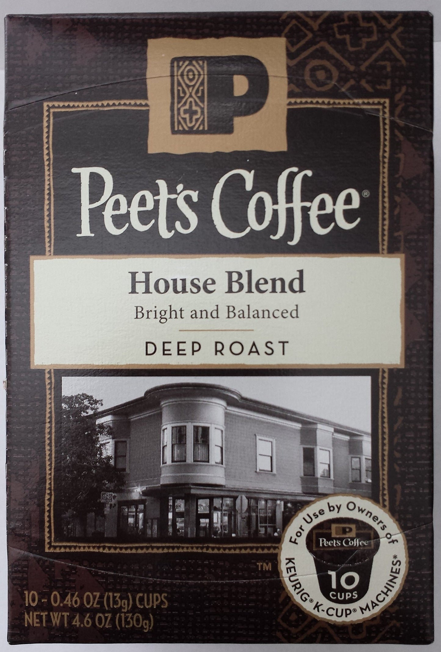 Peet's Coffee, Dark Roast K-Cup Pods for Keurig Brewers - Major Dickason's Blend 75 Count (1 Box of 75 K-Cup Pods)