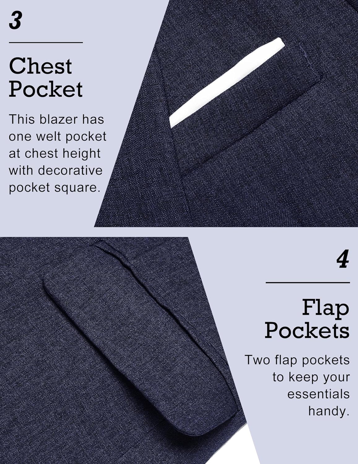 COOFANDY Men's Blazer Casual Sport Coats Slim Fit One Button Suit Jacket Lightweight Sports Jacket