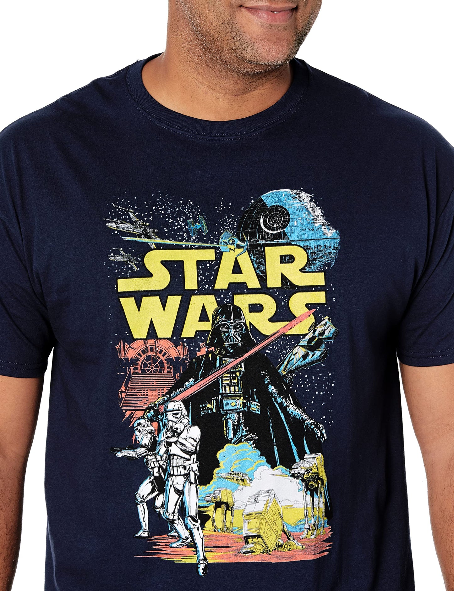 STAR WARS Young Men's Rebel Classic Graphic T-Shirt