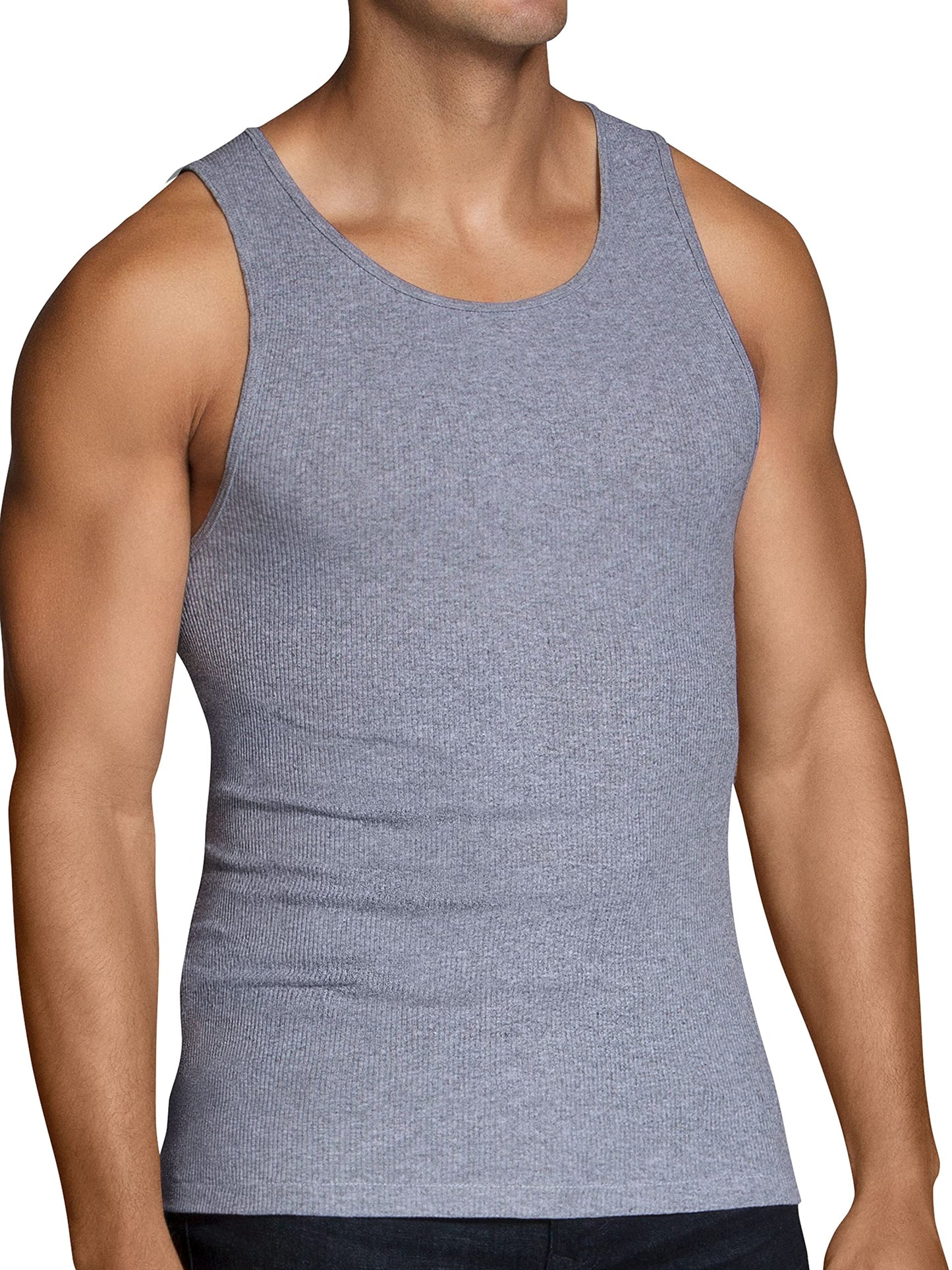 Fruit of the Loom Men's Tag-Free Tank A-Shirt