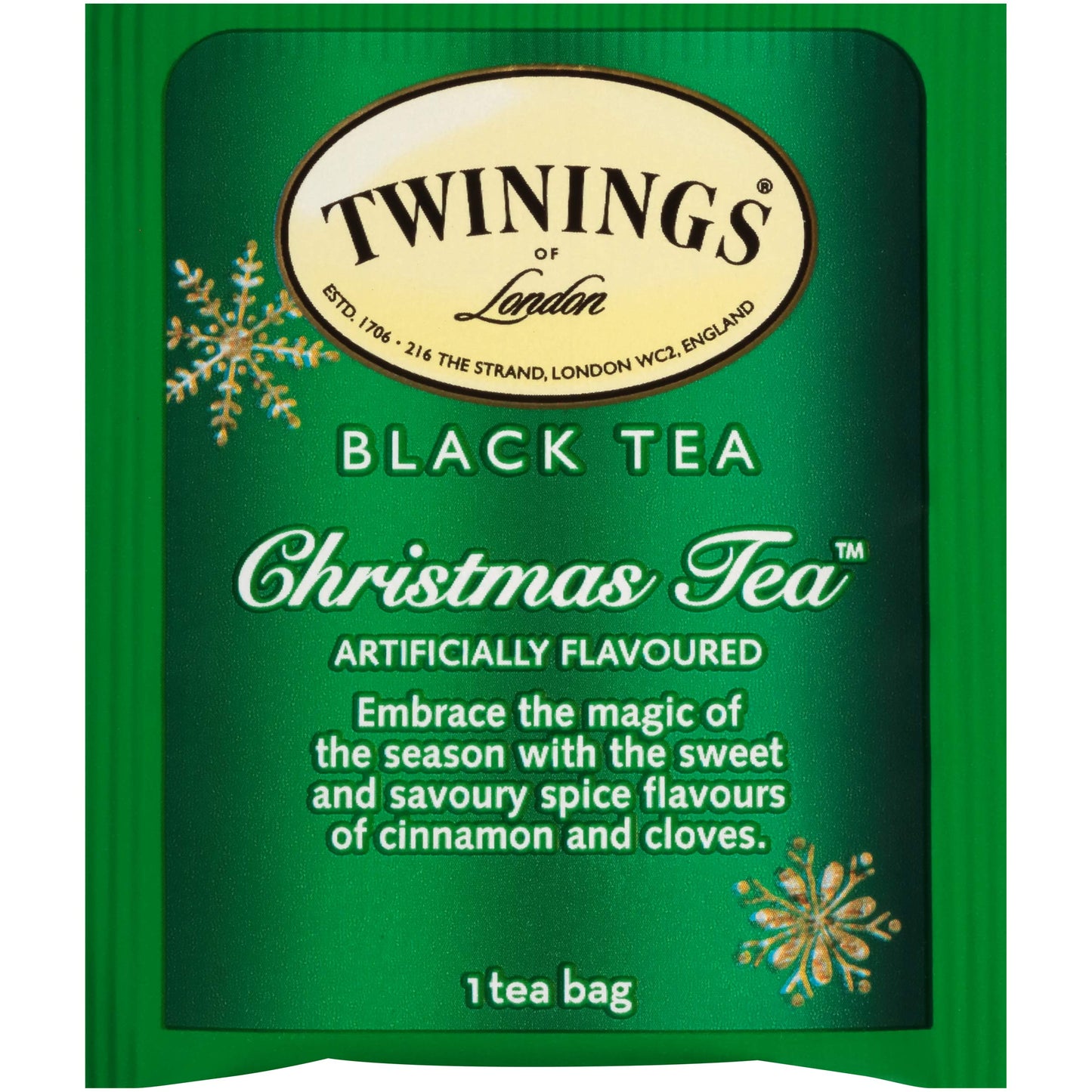 Twinings Decaffeinated English Breakfast Individually Wrapped Black Tea Bags, 20 Count Pack of 6, Flavourful & Robust