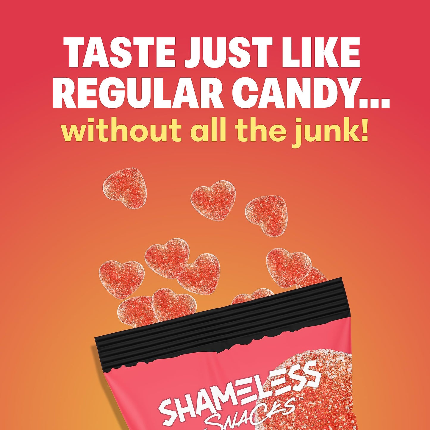 Shameless Snacks - Healthy Low Calorie Snacks, Low Carb Keto Gummies (Gluten Free Candy) - 6 Pack Super Variety Pack