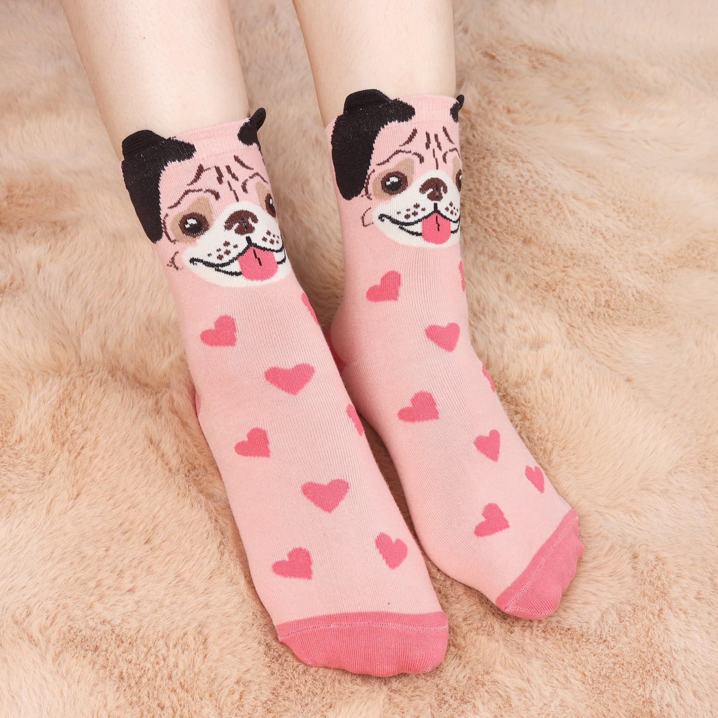 Jeasona Women's Cat Socks Cat Gifts Cute Animal Socks Dog Owl Gifts for Women