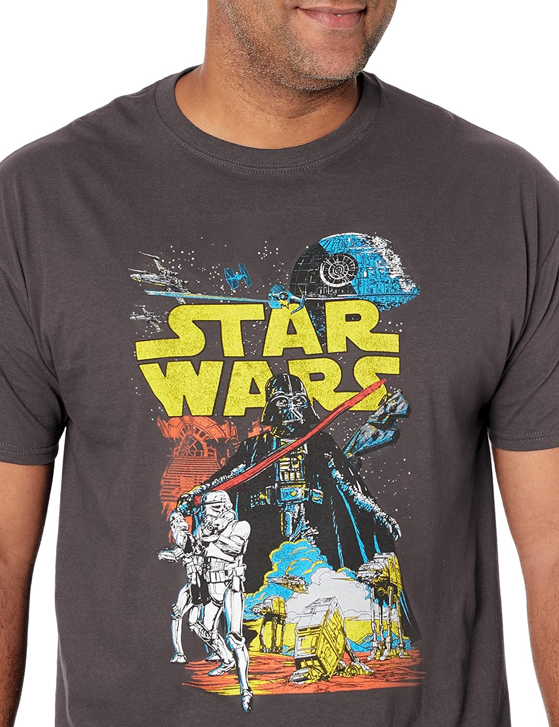 STAR WARS Young Men's Rebel Classic Graphic T-Shirt