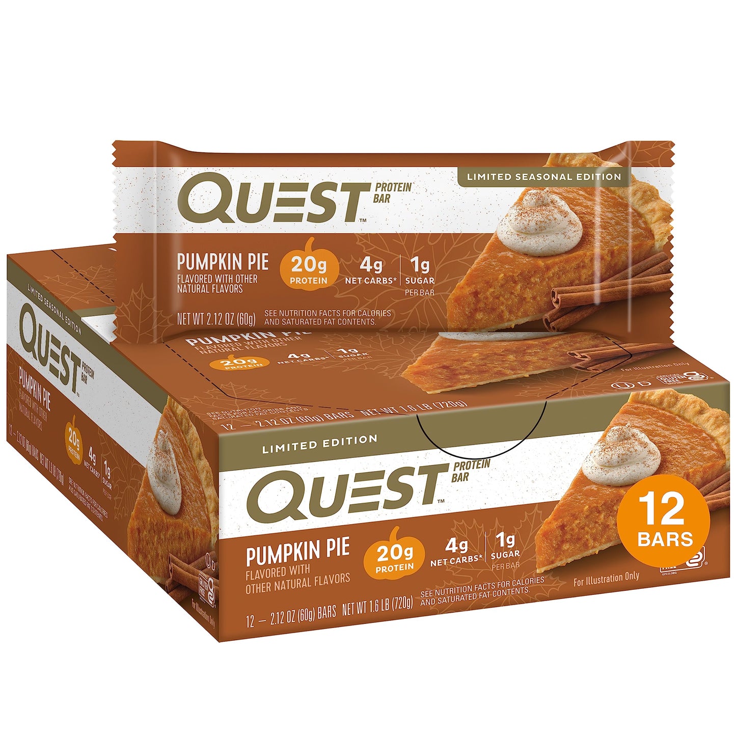 Quest Nutrition Ultimate Variety Pack Protein Bars, High Protein, Low Carb, Gluten Free, Keto Friendly, 12 Count