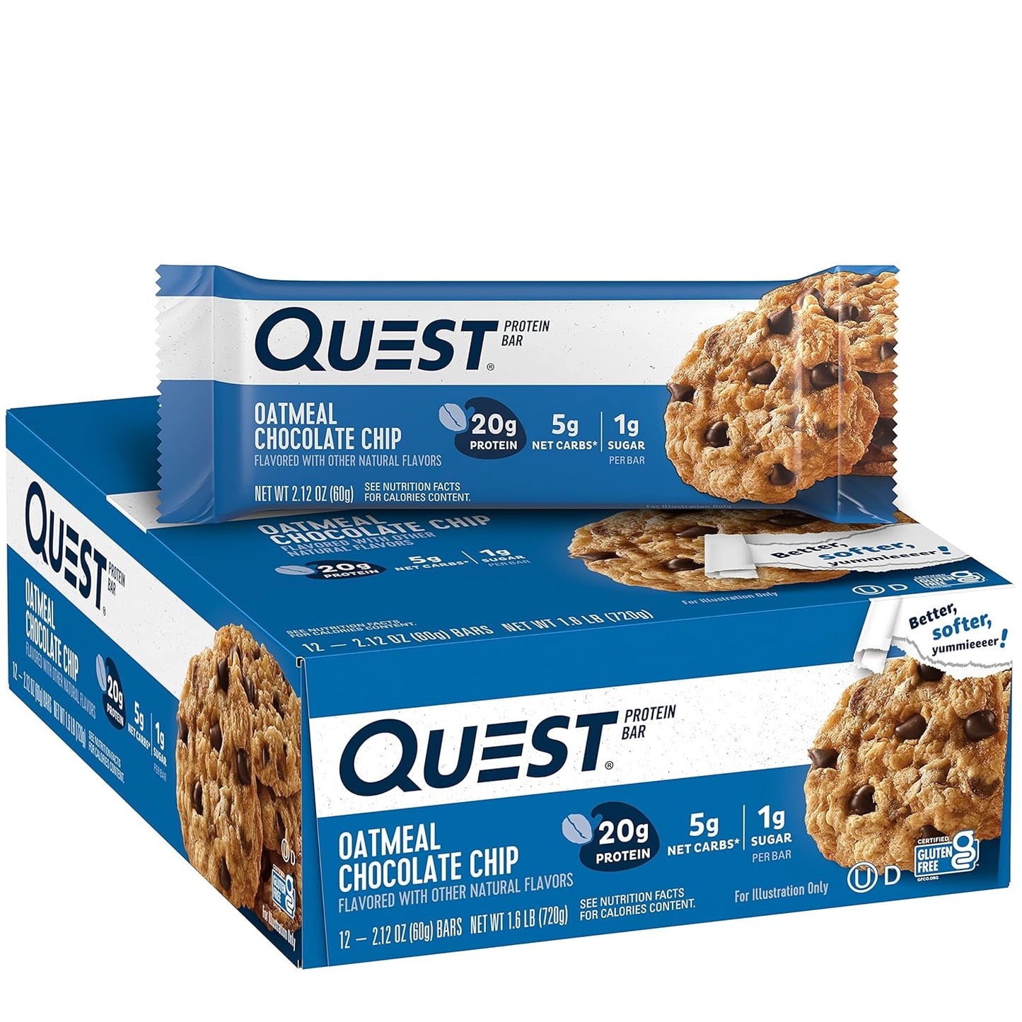 Quest Nutrition Ultimate Variety Pack Protein Bars, High Protein, Low Carb, Gluten Free, Keto Friendly, 12 Count