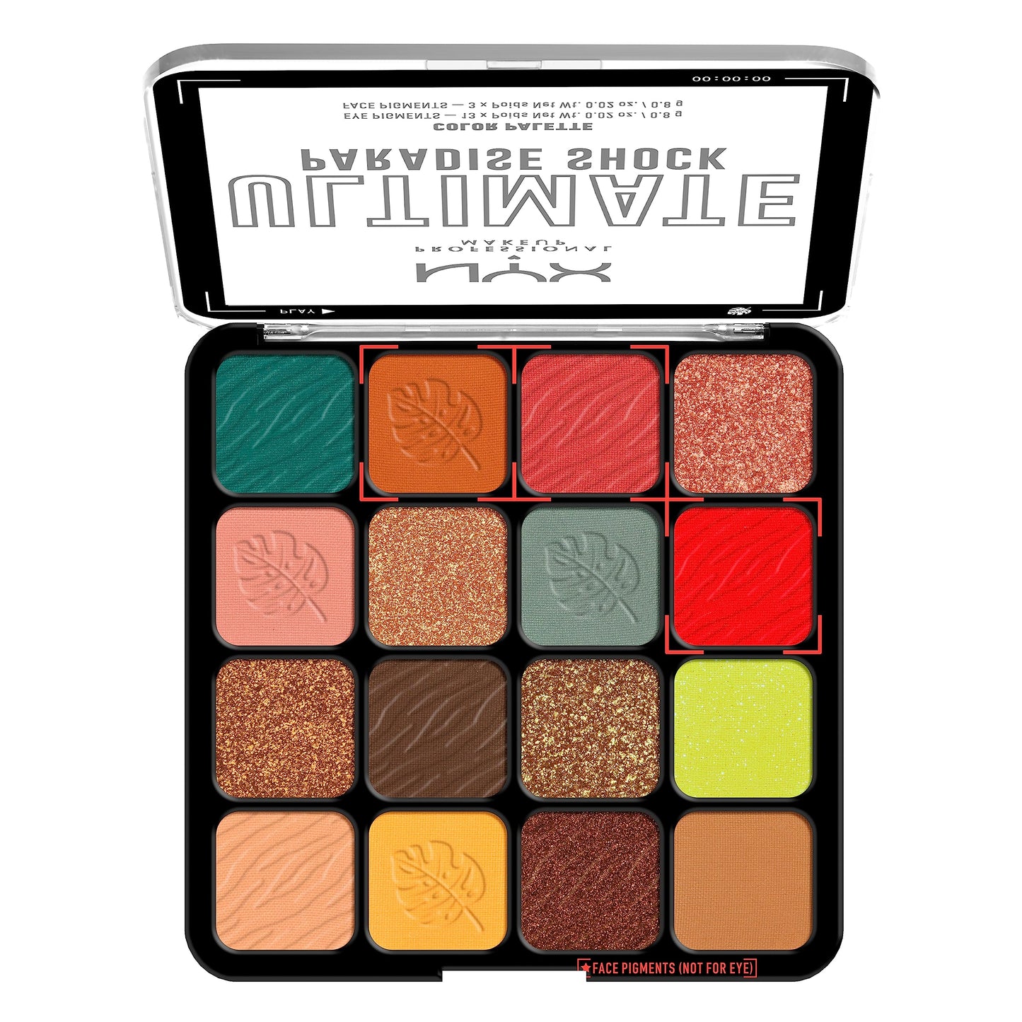 NYX PROFESSIONAL MAKEUP Ultimate Shadow Palette, Eyeshadow Palette - Warm Neutrals