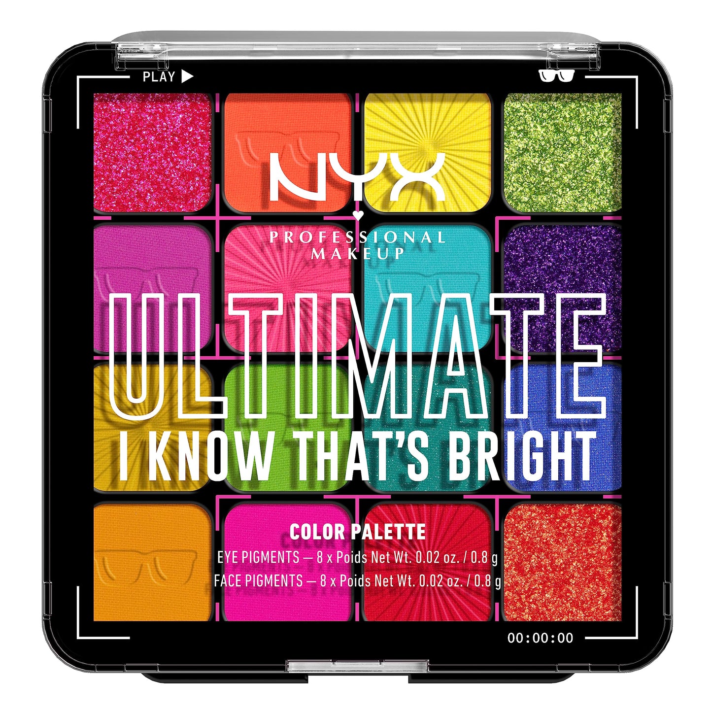 NYX PROFESSIONAL MAKEUP Ultimate Shadow Palette, Eyeshadow Palette - Warm Neutrals