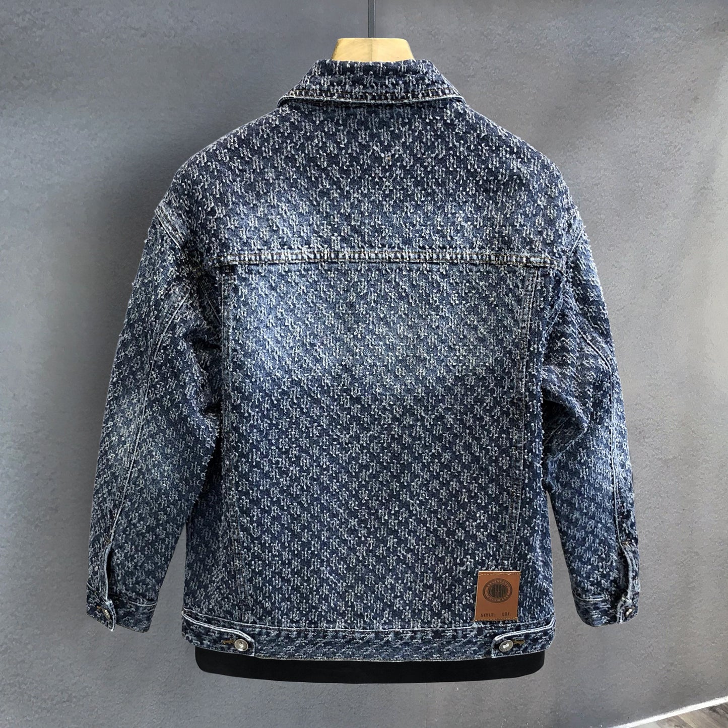 Men's Cat's Paw Fashion Special-interest High-end Denim Coat