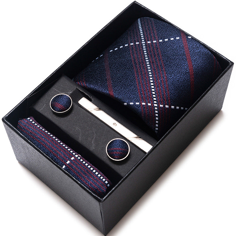 Formal Jacquard Yarn-dyed Business Professional Tie